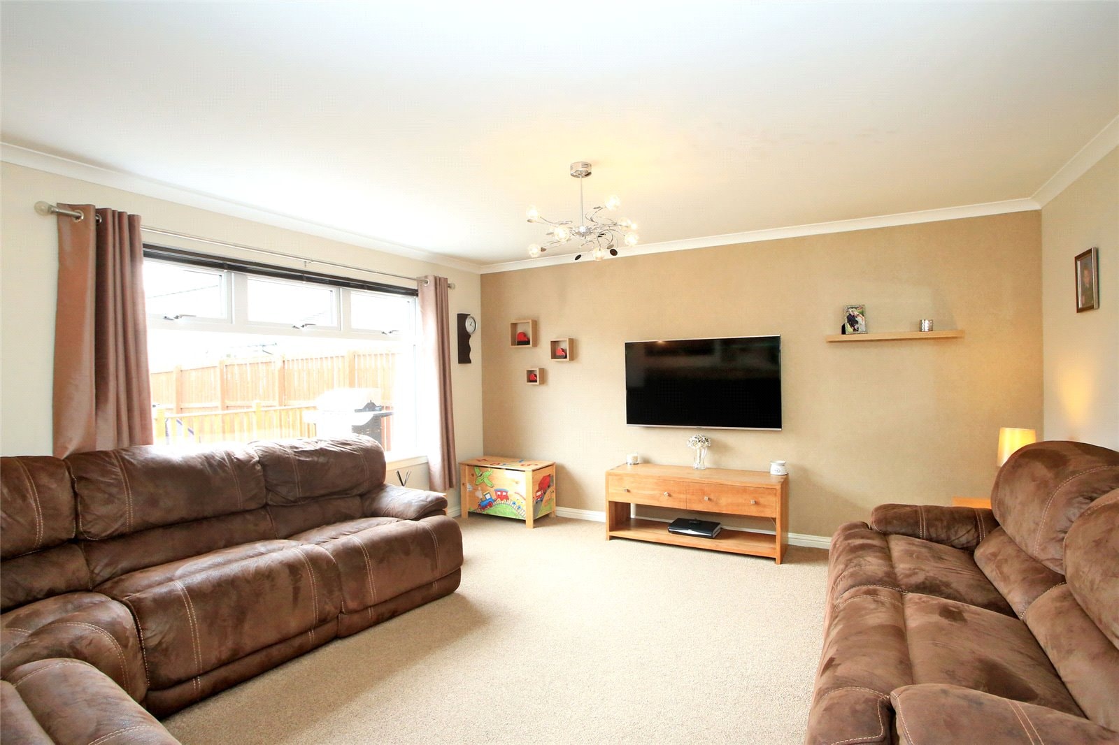 living room of 34 pennan road