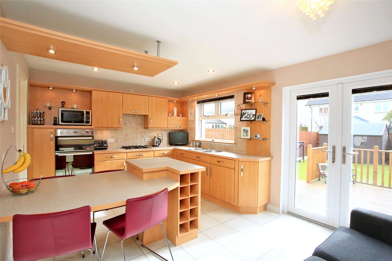 kitchen of 34 pennan road