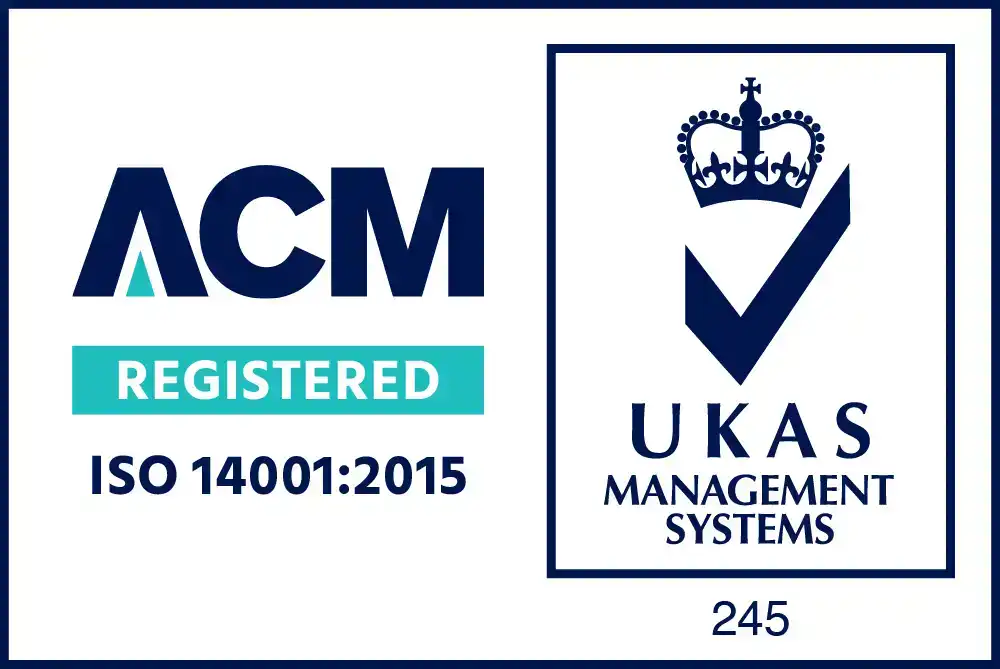 ISO 14001:2015 Accredited