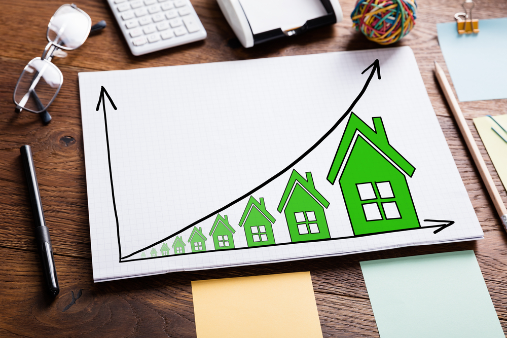 Scotland's house prices have increased by nearly 8%