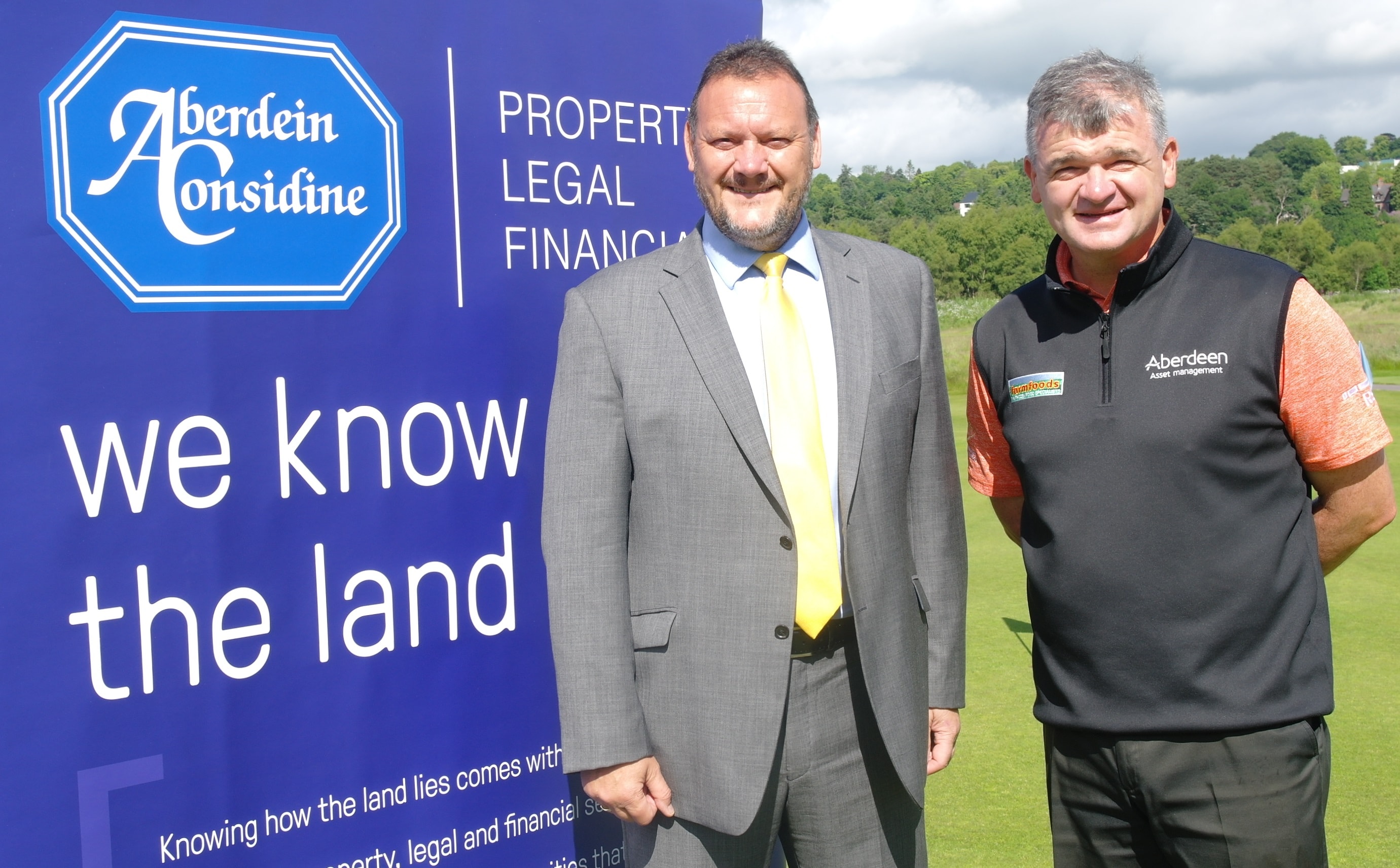 Aberdein Considine teams up with Open champion Paul Lawrie