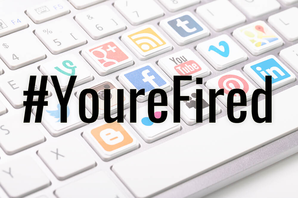 Can social media comments get you fired?