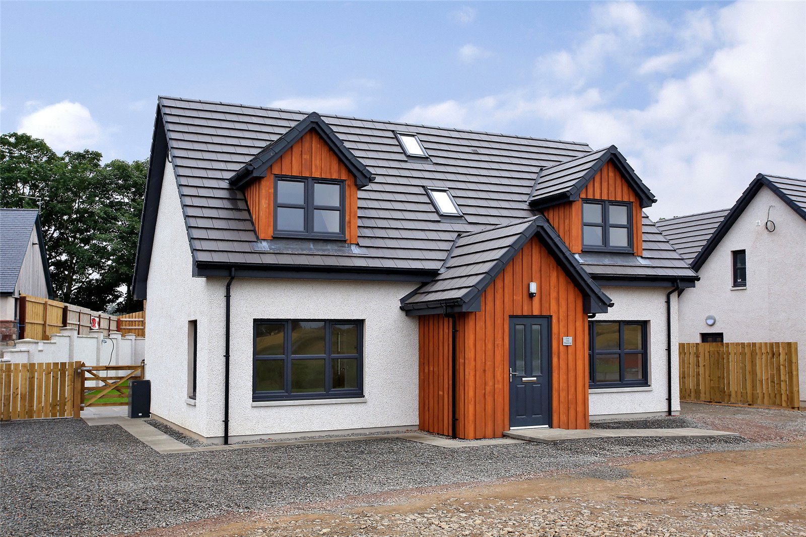 Newly completed house for those seeking a quiet life in the country