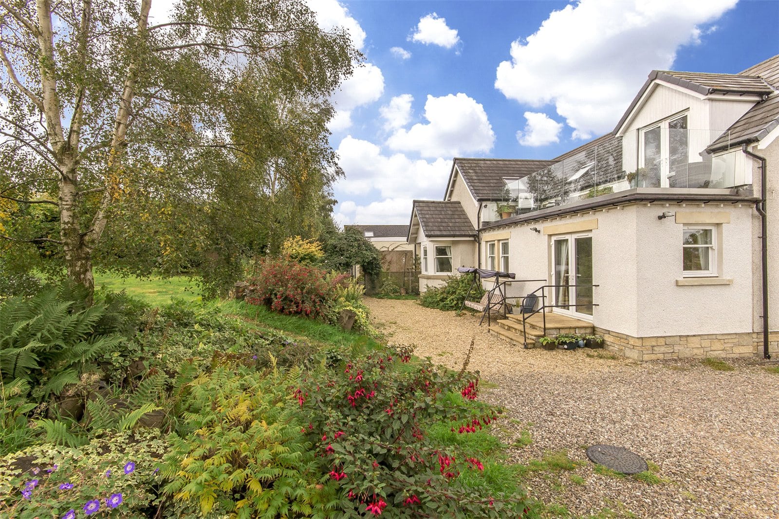 Gorgeous gardens and a view you will never tire of