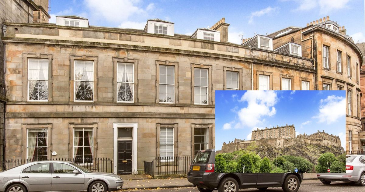 Fit for royalty: stunning apartment sitting at the foot of Edinburgh Castle