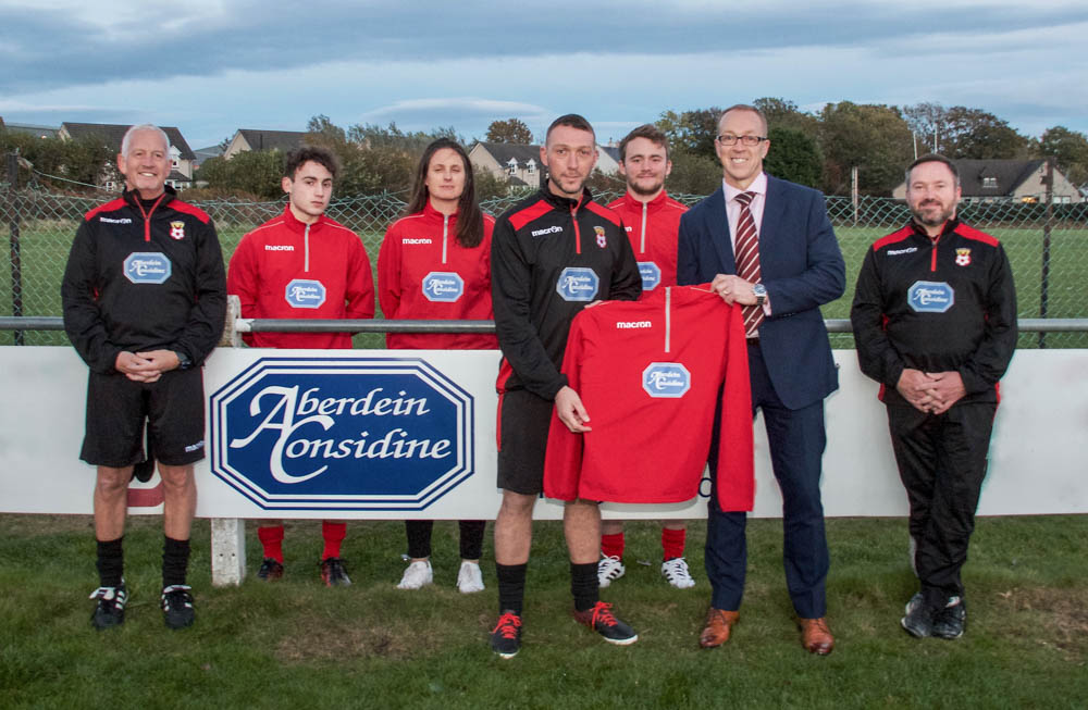 Local football team receives kit sponsorship boost