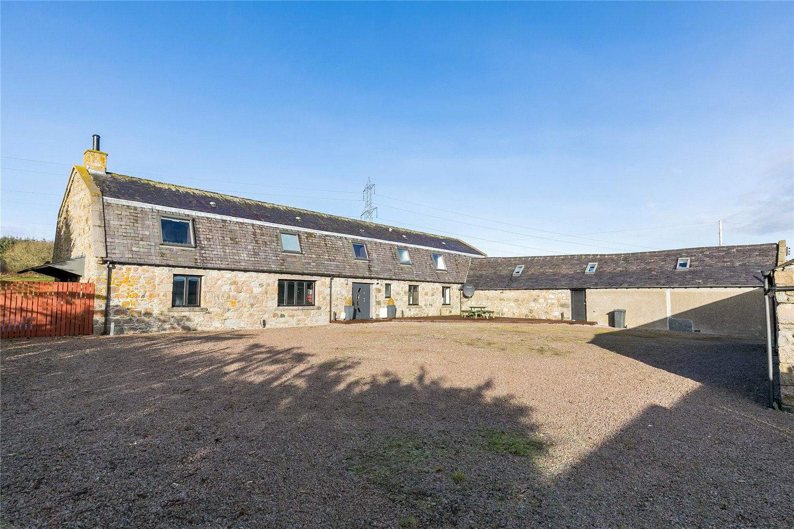 Detached steading with amazing entertainment suite flies off market