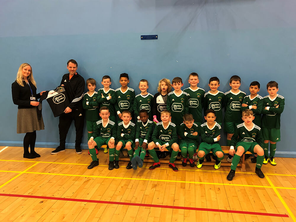 Stoneywood Primary receives sponsorship boost